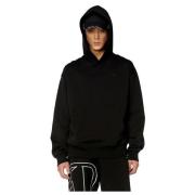 Sweater Diesel A11304-0GYCJ S-MACS-HOOD-MEGOVAL-D-9XX BLACK