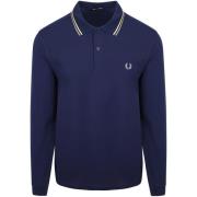 Sweater Fred Perry Longsleeve Polo Navy 48A