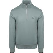 Sweater Fred Perry Half Zip Trui Blauw