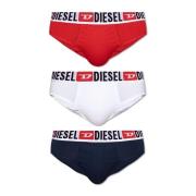 Slips Diesel 00SH05 0DDAI - 3PACK-E7183 RED/BLUE/WHITE