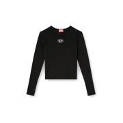Trui Diesel A19438 0CLBR T-UNCUTIE-LONG-LS-OD-9XX BLACK