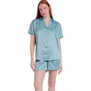 Pyjama's / nachthemden Admas Pyjama satijnen slipe broek shirt Dots La...