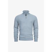 Klassieke Schoenen Kronstadt KS35005 KSDorsey half zip knit 969 Blue S...