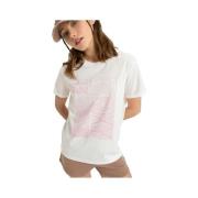 T-shirt Korte Mouw Roxy T-shirt Oceanregular Poster blanc