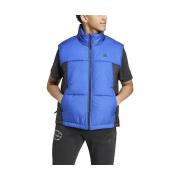 Vest adidas Gilet 3 Stripes Puffy Vest bleu