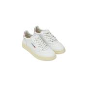 Lage Sneakers Autry Baskets Medalist en cuir blanc