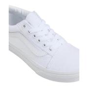 Lage Sneakers Vans Baskets basses Old Skool blanc