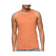Top Superdry Débardeur Vintage Texture sans manches slim fit orange