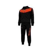 Trainingspak Givova Ensemble enfant survêtement noir et orange fluo
