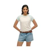 T-shirt Korte Mouw Superdry T-shirt Essential Logo Raglan Slub