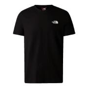 T-shirt Korte Mouw The North Face T-shirt Collage noir