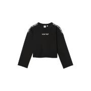 Sweater Vans Sweat-shirt Striper Crew noir