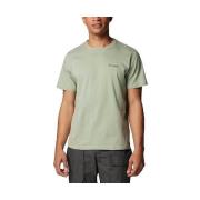 T-shirt Korte Mouw Columbia T-shirt Rapid Ridge II Kaki