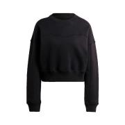 Sweater adidas Sweat-shirt coupe large col côtelé