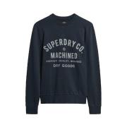 Sweater Superdry Sweatshirt Machined Goods Workwear