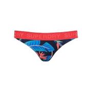 Bikini Superdry Culotte de bikini logo classique bleu marine