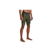Korte Broek Under Armour Short Long Avec Poche Heatgear