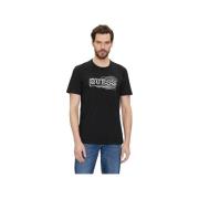 T-shirt Korte Mouw Guess M4GI26J1314JBLK