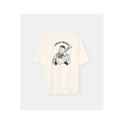 T-shirt Korte Mouw Loreak Mendian Loreak Andres Tshirt Ecru