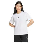 T-shirt Korte Mouw adidas T-shirt Essentials Small Logo blanc
