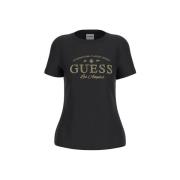 T-shirt Korte Mouw Guess V5YI13J1314JBLK