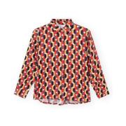 Blouse Compania Fantastica COMPAÑAI FANTÁSTICA Shirt 43005 - Geometric...