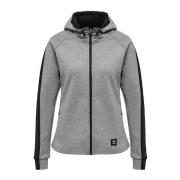 Sweater hummel Sweatshirt hmlESSI à capuche zippée effet bicolore