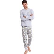 Pyjama's / nachthemden Admas Pyjama broek top lange mouwen Snoopy Funn...