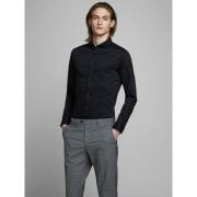 Overhemd Lange Mouw Jack &amp; Jones 12097662 PARMA-BLACK