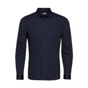 Overhemd Lange Mouw Jack &amp; Jones 12097662 PARMA-NAVY BLAZER