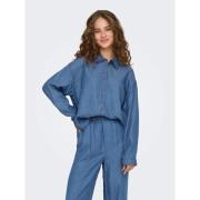 Overhemd Only 15337928 CHARIS-MEDIUM BLUE