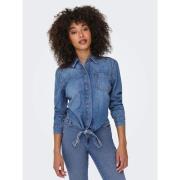 Overhemd Only 15344186 SEVIGNY-MEDIUM BLUE DENIM