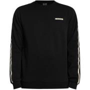 Sweater Emporio Armani EA7 Merk Rib Sweatshirt