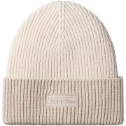 Muts Calvin Klein Jeans Patch Wool Chunky Rib Beanie