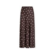 Rok Vila Noos Elette Skirt - Coffee Bean/Sandshell
