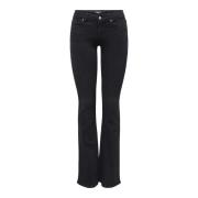 Bootcut Jeans Only 15355788 BLUSH-DENIM BLACK
