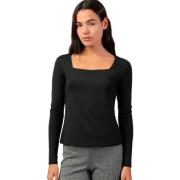 T-Shirt Lange Mouw Admas Top met lange mouwen en vierkante hals Cuadra...