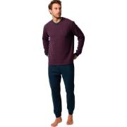 Setjes Admas Pyjama broek top lange mouwen Claret