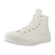 Hoge Sneakers Converse CHUCK TAYLOR ALL STAR EVA LIFT LEATHER+GOLD
