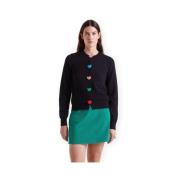 Mantel Compania Fantastica COMPAÑIA FANTÁSTICA Cardigan 10321 - Black