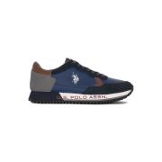 Lage Sneakers U.S Polo Assn. CLEEF002DBLGRY01