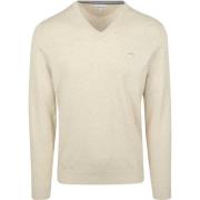 Sweater Mcgregor Trui V-Hals Ecru
