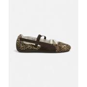 Ballerina's Puma Speedcat Ballet Wild Leopard Pony Hair (Women's)