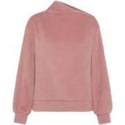 Sweater Deha High Neck Fluffy Sweatshirt