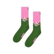 High socks Happy socks KITTEN AND FLOWERS