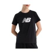 T-shirt Korte Mouw New Balance WT43582BK