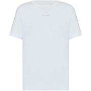T-shirt Korte Mouw Calvin Klein Jeans Crew Neck Small Logo T-Shirt Whi...