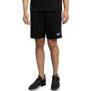 Korte Broek Emporio Armani EA7 Sweatshorts met logo op de benen