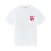 T-shirt Korte Mouw Woolrich -