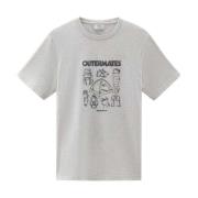 T-shirt Korte Mouw Woolrich -